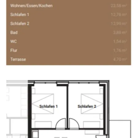 Kuestenhein 2 Lägenhet *